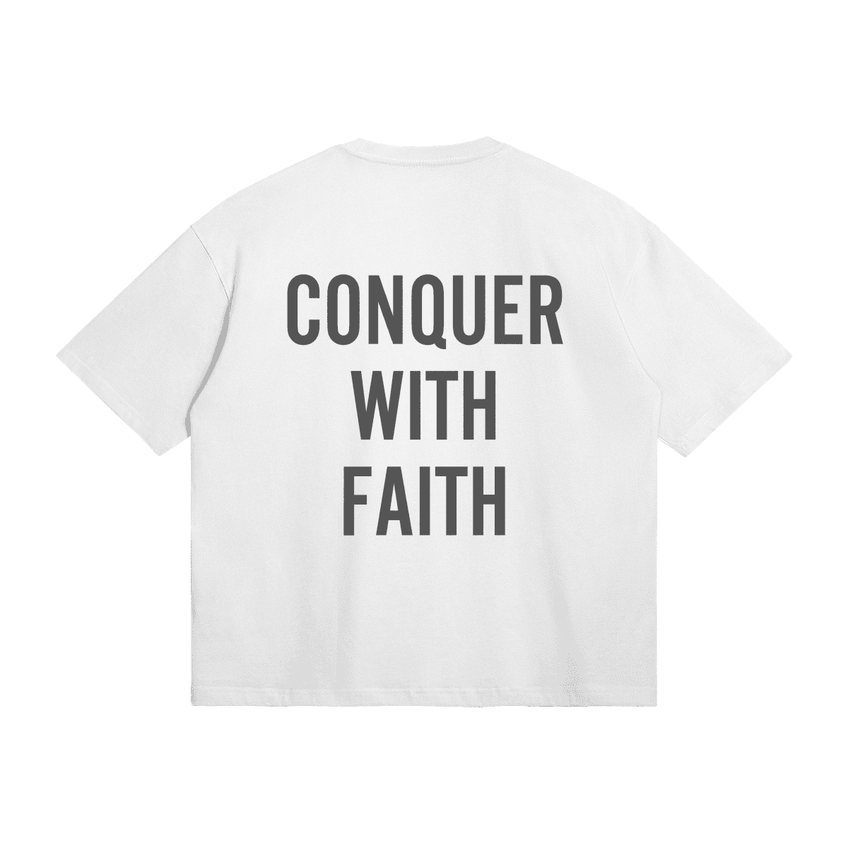 Essential Pump Cover Tee — Dusty blue